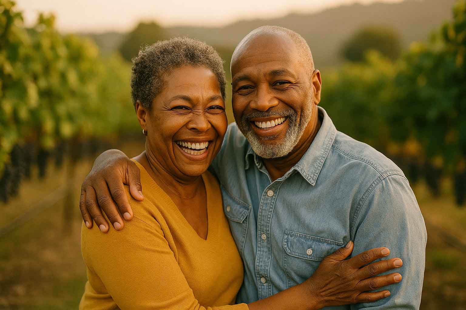 Reunion photo moment